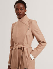 Women|Sale ROSESS Short Belted Wool Wrap Coat - Ted Baker
