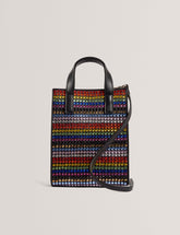 Women PRIDEZ - Striped Mini Imitation Icon Bag - Ted Baker