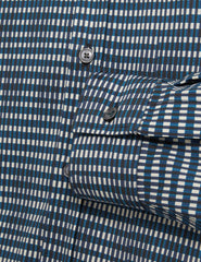 Men HUAYNA Blurred Check Cotton Long Sleeve Shirt - Ted Baker