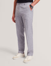 Men GIVRANT Tailored Linen Blend Slim Fit Pants - Ted Baker