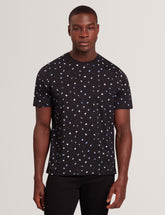 Sale|Men BURTUN - Scattered Floral Print Crew Neck T-Shirt - Ted Baker