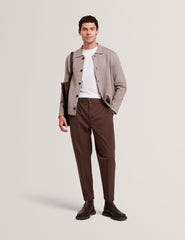 Sale|Men THIMON - Herringbone Knit Button-Up Jacket - Ted Baker