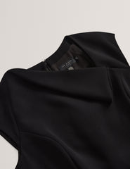 Women BAYREE - Folded Neckline Pencil Midi Dress - Ted Baker