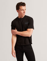 Men LUCKA - TB Branded Heavy Weight T-Shirt - Ted Baker