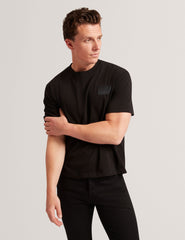 Men LUCKA - TB Branded Heavy Weight T-Shirt - Ted Baker