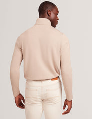 Men|Sale SIMONEA - Textured Panel Half-Zip Modal Sweatshirt - Ted Baker