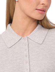 Women|Sale JALIA - Collar Top with Rib - Ted Baker