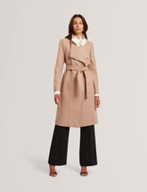 Women|Sale ROSE Mid Length Belted Wool Wrap Coat - Ted Baker