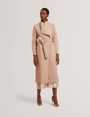 Women|Sale ROSELL Longline Belted Wool Wrap Coat - Ted Baker