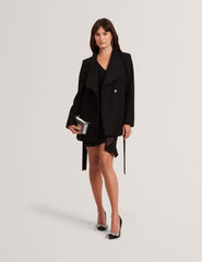 Women|Sale ROSESS Short Belted Wool Wrap Coat - Ted Baker