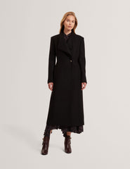 Women|Sale MINDEE Wool Rich Hourglass Longline Wrap Coat - Ted Baker