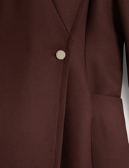 Women|Sale MINDEE Wool Rich Hourglass Longline Wrap Coat - Ted Baker