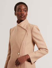 Women|Sale MINDEE Wool Rich Hourglass Longline Wrap Coat - Ted Baker