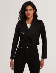 Women|Sale ROSECEE Tailored Cropped Wool Wrap Jacket - Ted Baker