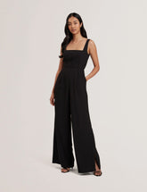 Women INUJ - Panelled Wide Leg Tailored Jumpsuit - Ted Baker