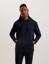 Women|Men DROTOW - Logo Detail Cotton Blend Hoodie - Ted Baker