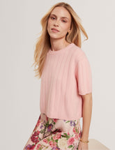 Women SHERRY - Cashmere Rib Pull Over Sweater - Ted Baker