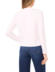 Women CASSIA Floral Overlay Crew Neck Cardigan - Ted Baker