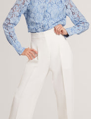 Women MORRIAT - Barrel Leg Woven Tailored Trousers - Ted Baker