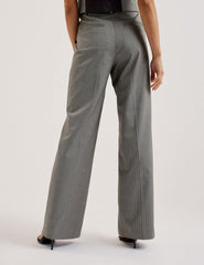 Women KOAT - Herringbone Wide Leg Tailored Trousers - Ted Baker