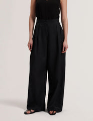 Women KYFAAT - Pure Linen Tailored Wide Leg Trousers - Ted Baker