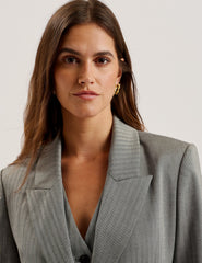 Women KOA - Oversized Herringbone Single Breasted Blazer - Ted Baker