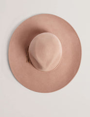 Women ABBIIIO - Bow Detail Pure Wool Fedora Hat - Ted Baker