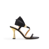 Women BELLE - Bow Embellishment Satin Heeled Sandals - Ted Baker