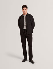 Men|Sale THOVA Textured Quilt Zip-Through Overshirt - Ted Baker