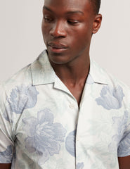 Men CESIRO Relaxed Shaded Floral Short Sleeve Shirt - Ted Baker