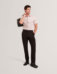 Men ROMMANN Micro Geo Print Slim Short Sleeve Shirt - Ted Baker