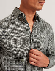 Men|Sale JOZEF Slim Fit Micro Geometric Print Shirt - Ted Baker