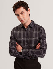 Men|Sale LIRRA Retro Check Print Long Sleeve Shirt - Ted Baker