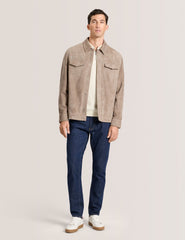 Men|Sale WILBUR - Suede Shirt Jacket - Ted Baker
