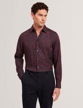 Men|Sale AKSELLE Dark Floral Print Woven Shirt - Ted Baker