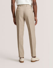 Men WINTER - Flat Front Linen Suit Pant - Ted Baker