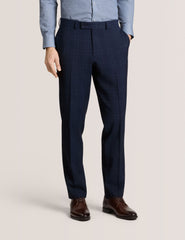 Men WINTER - Flat Front Plaid Suit Pant - Ted Baker