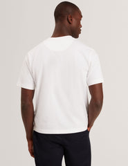 Men LUCKA - TB Branded Heavy Weight T-Shirt - Ted Baker