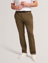 Men HOWETON Slim Fit Stretch Cotton Chinos - Ted Baker