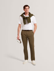 Men HOWETON Slim Fit Stretch Cotton Chinos - Ted Baker