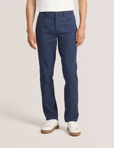 Men COMPACT HERRINGBONE TROUSERS - Blue Nights - Ted Baker