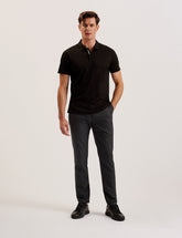 Men NOUNDS - Grey Puppytooth Check Slim Fit Pants - Ted Baker