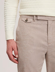 Men HANDLY - Micro Houndstooth Slim Fit Pants - Ted Baker