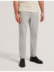 Men HANDLY - Micro Houndstooth Slim Fit Pants - Ted Baker