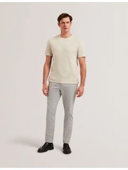 Men HANDLY - Micro Houndstooth Slim Fit Pants - Ted Baker