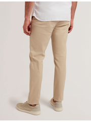 Men|Sale BATFORD - Tan Slim Fit Cotton Blend Chinos - Ted Baker