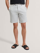 Men LOWETON - Slim Leg Stretch Cotton Chino Shorts - Ted Baker