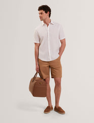 Men LOWETON Slim Leg Stretch Cotton Chino Shorts - Ted Baker