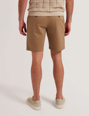 Men BARNHAM - Regular Fit Cotton Blend Chino Shorts - Ted Baker