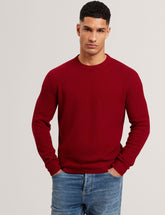 Men|Sale LEOCADI Herringbone Trim Textured Knit Sweater - Ted Baker